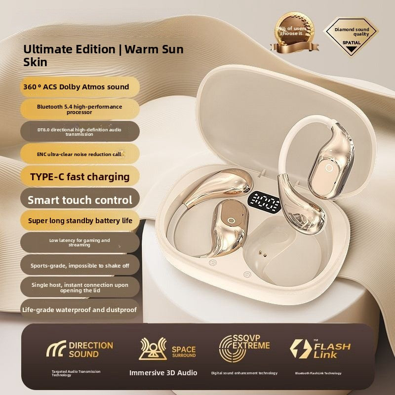 Wireless Ear-Mounted Bluetooth Headset
