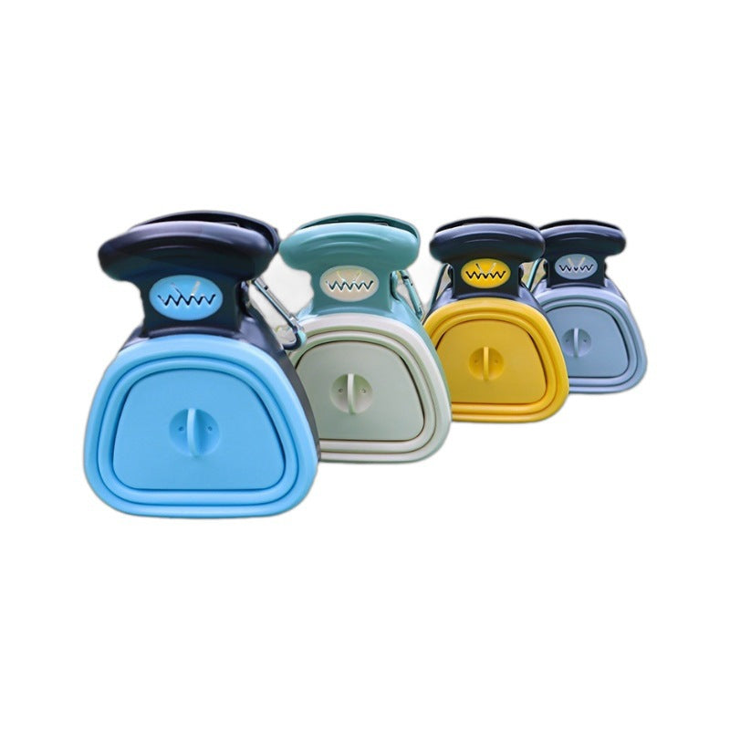Portable Pet Waste Scooper with Bag Dispenser