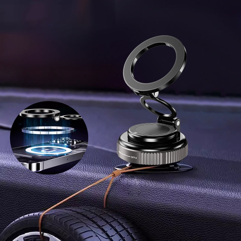 Car-Mounted Folding Magnetic Holder