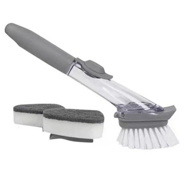 Soap Dispensing Dishwashing Brush Set