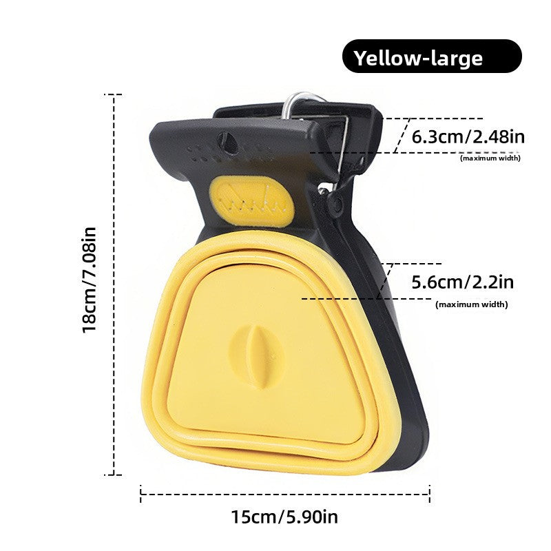Portable Pet Waste Scooper with Bag Dispenser