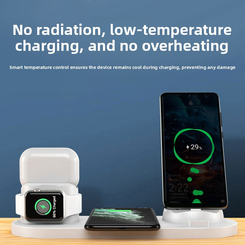 Multi-Device Wireless Charging Station with Fast Charge